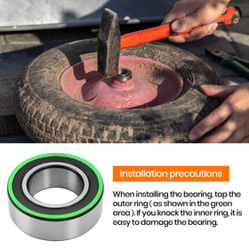 AR-PRO durable carbon steel bearing ready for heavy-duty use