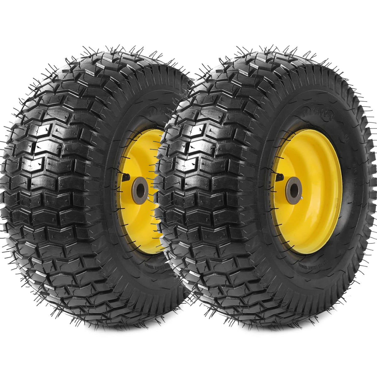 AR-PRO front tire and wheel assembly 15x6-00-6 boosts front stability for riding mowers