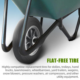 AR-PRO heavy-duty wheel rated for 220 lb loads