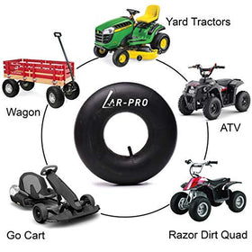 AR-PRO heavy-duty rubber inner tube walls indicate long-lasting durability for tough yard work.