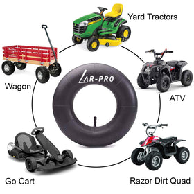 AR-PRO inner tube fits 4.10/3.50-6 tires for versatile use.