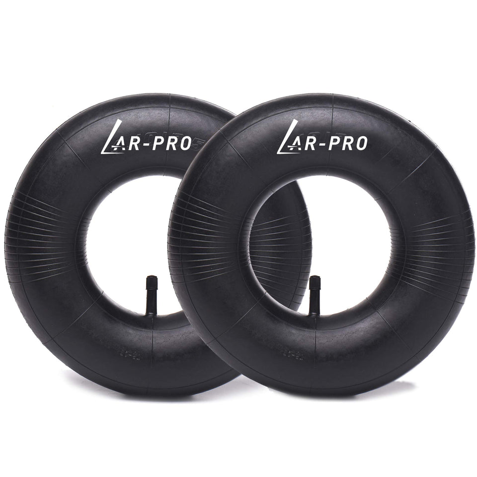 AR-PRO inner-tube 6-inch rim 2-pack ready for wheelbarrows and lawn equipment.