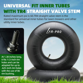 AR-PRO inner tubes compatible with a golf cart for smooth rides.