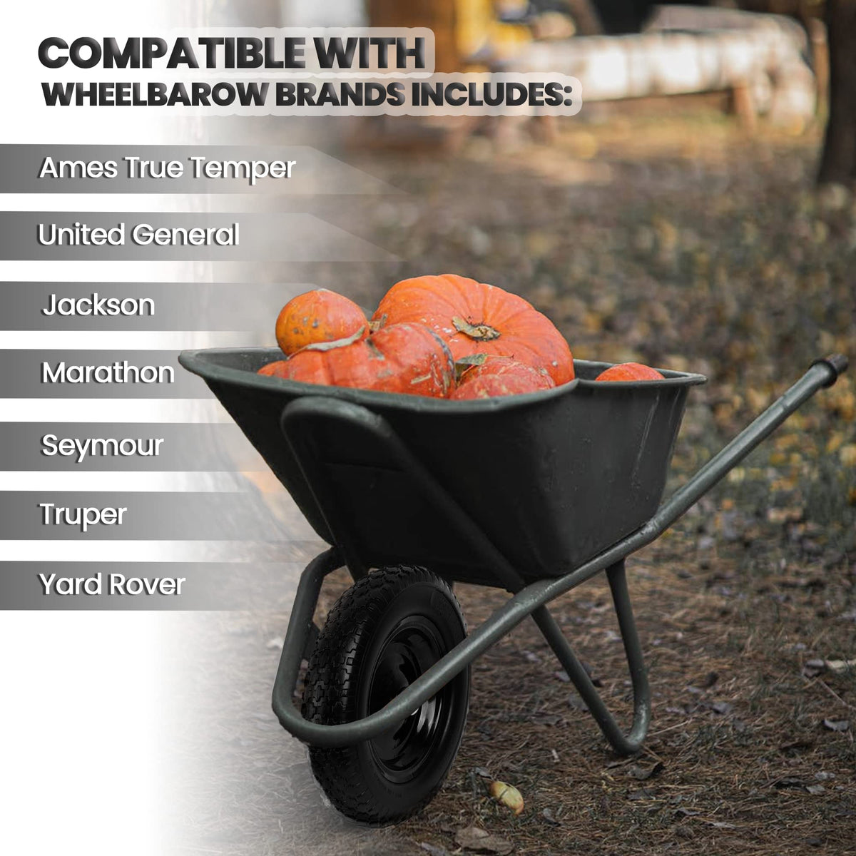 AR-PRO 300 lbs load capacity supports typical yard and shop tasks