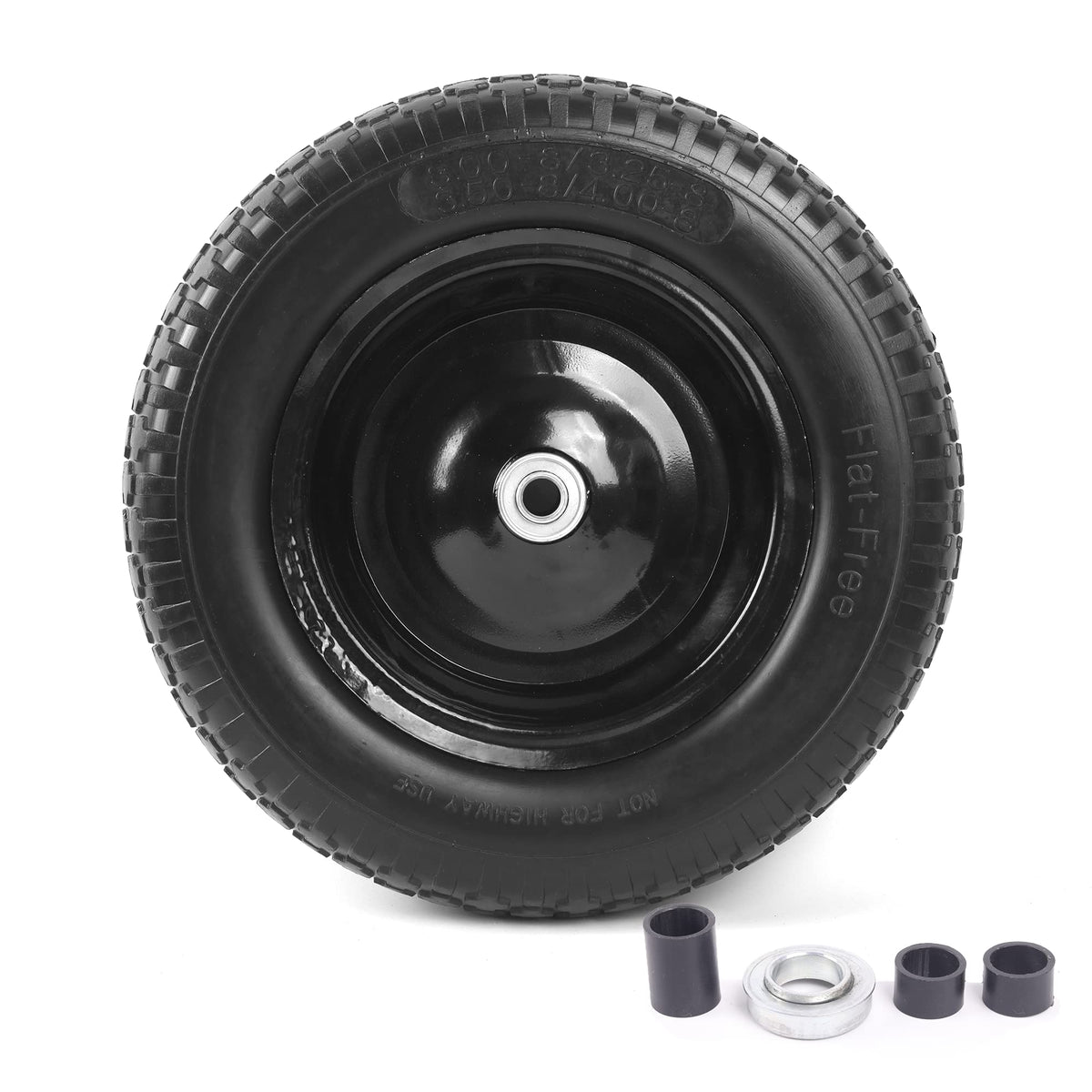 AR-PRO non-marking tire protects floors during indoor use