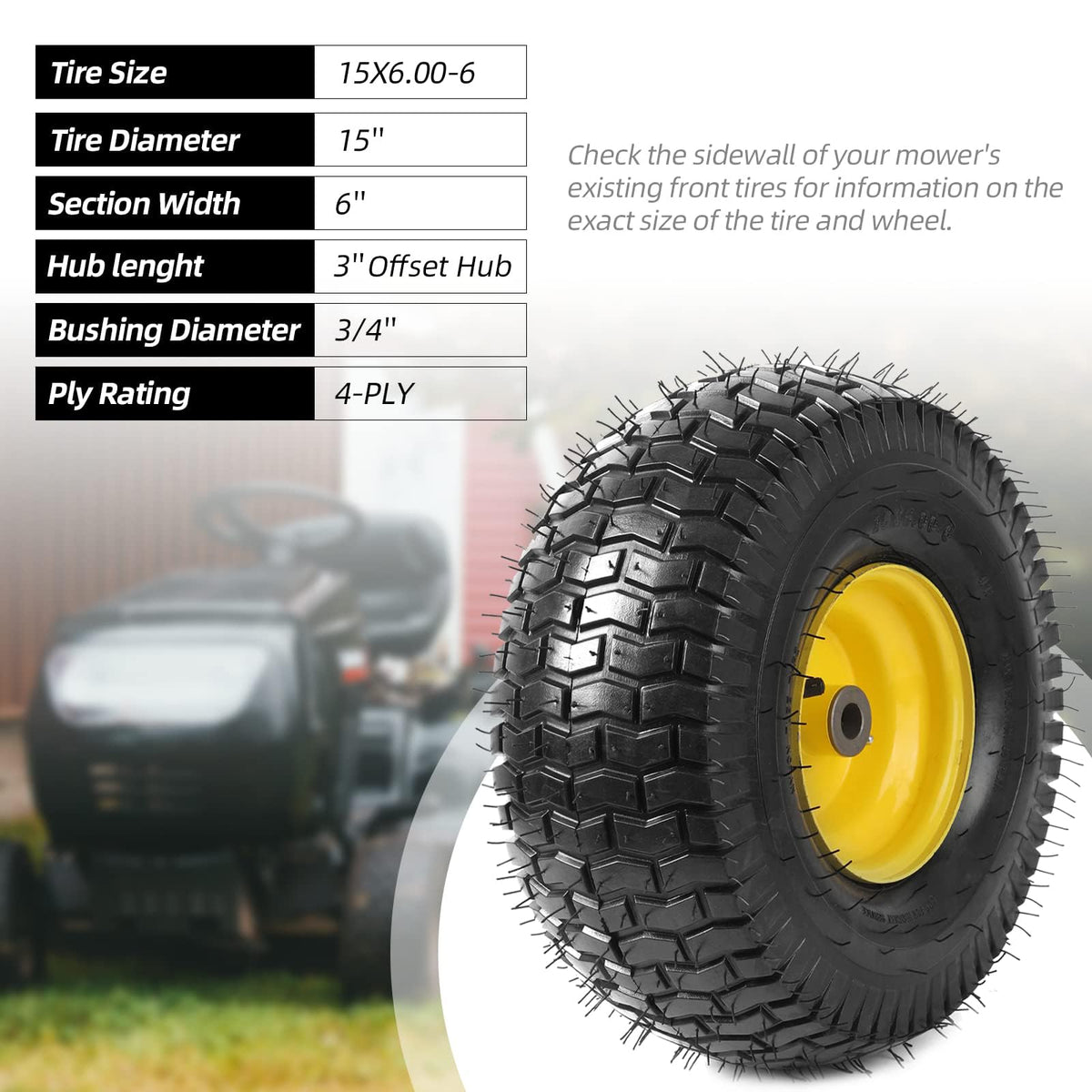 AR-PRO offset hub 3in allows secure mounting on common front axles