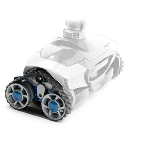 AR-PRO heavy-duty rubber track delivers lasting durability for pool cleaning.