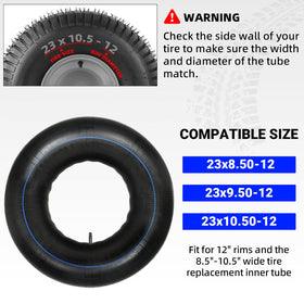 AR-PRO inner tube with TR-13 stem for secure inflation and compatibility