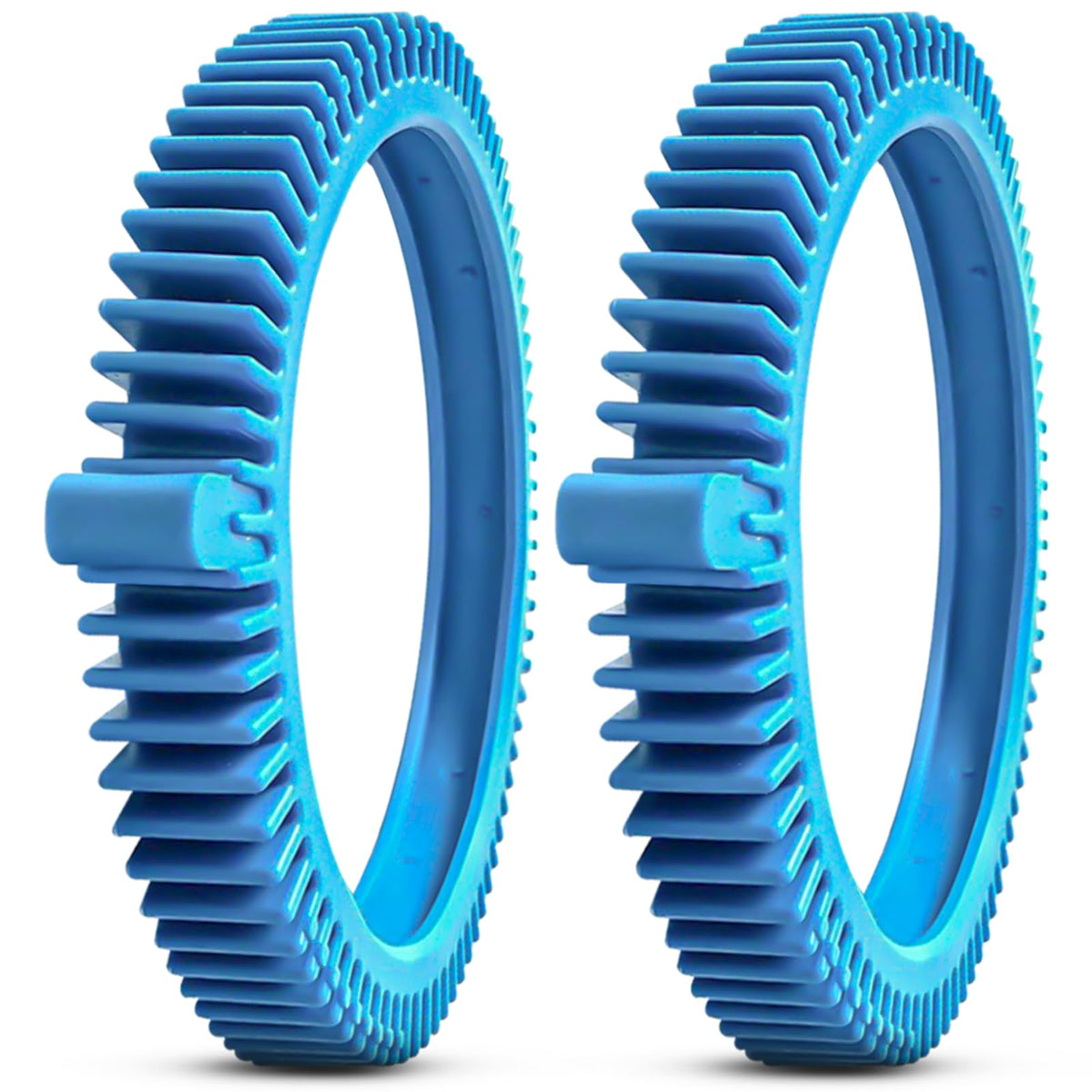 AR-PRO replacement tires with super humps provide improved traction for pool cleaners.