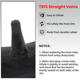 AR-PRO rugged butyl rubber construction indicates puncture resistance on rough terrain.