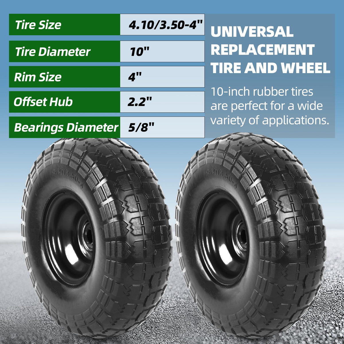 AR-PRO sawtooth tread design delivers strong traction on rough terrain.