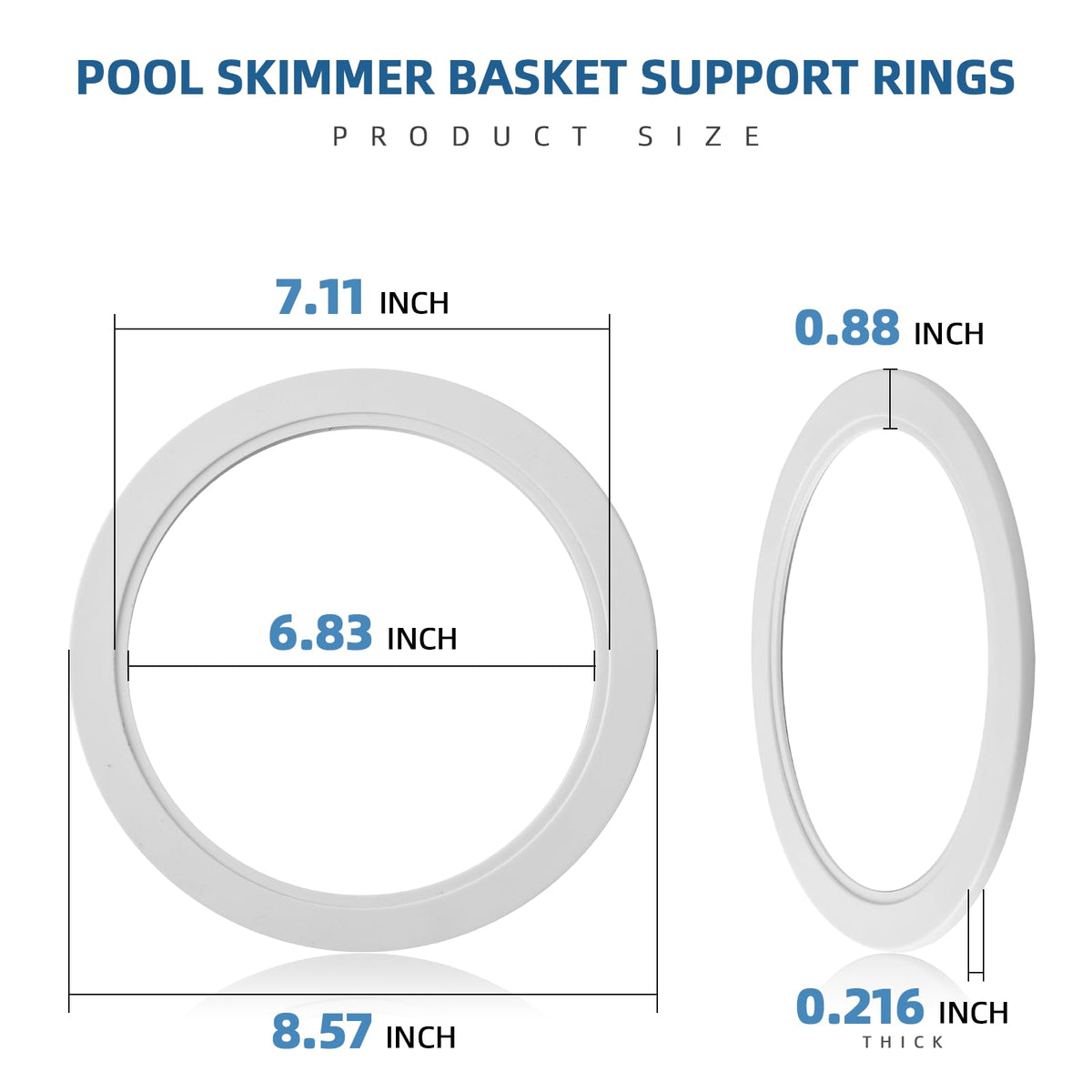 AR-PRO SPX1082D basket ring outside view with color match
