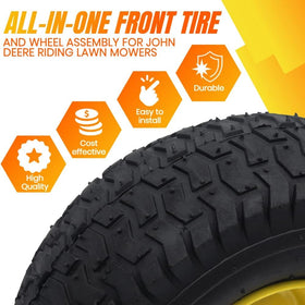 AR-PRO turf-friendly tread protects grass while maintaining grip