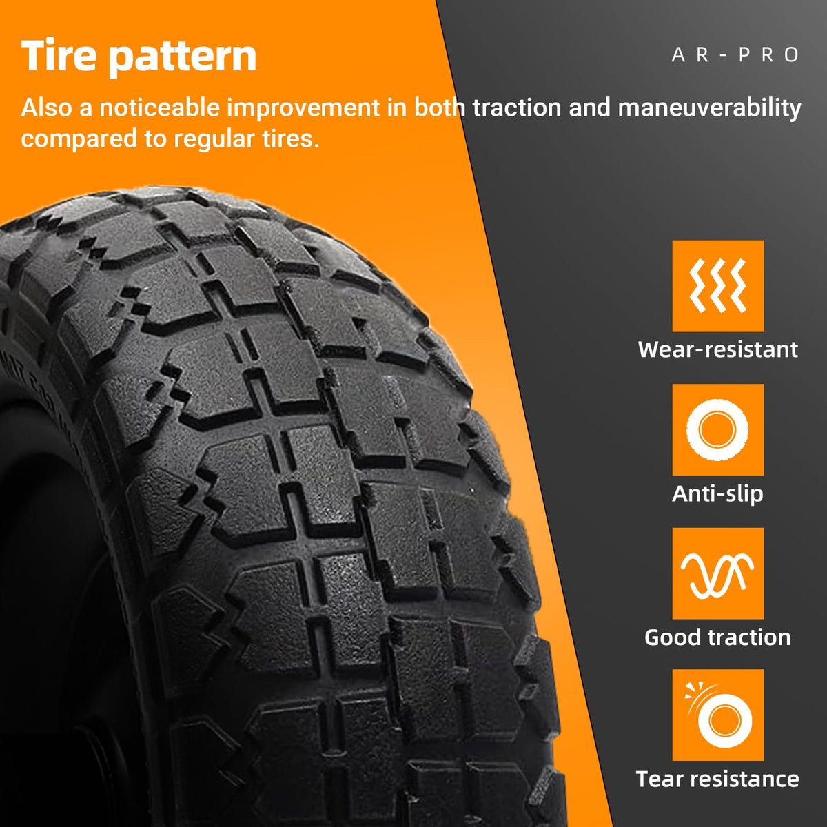 AR-PRO washers included for quick and clean installation.