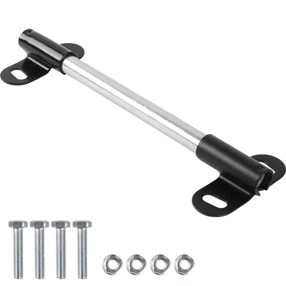 AR-PRO wheelbarrow axle bracket set kit demonstrates a complete, sturdy solution for yard tasks.