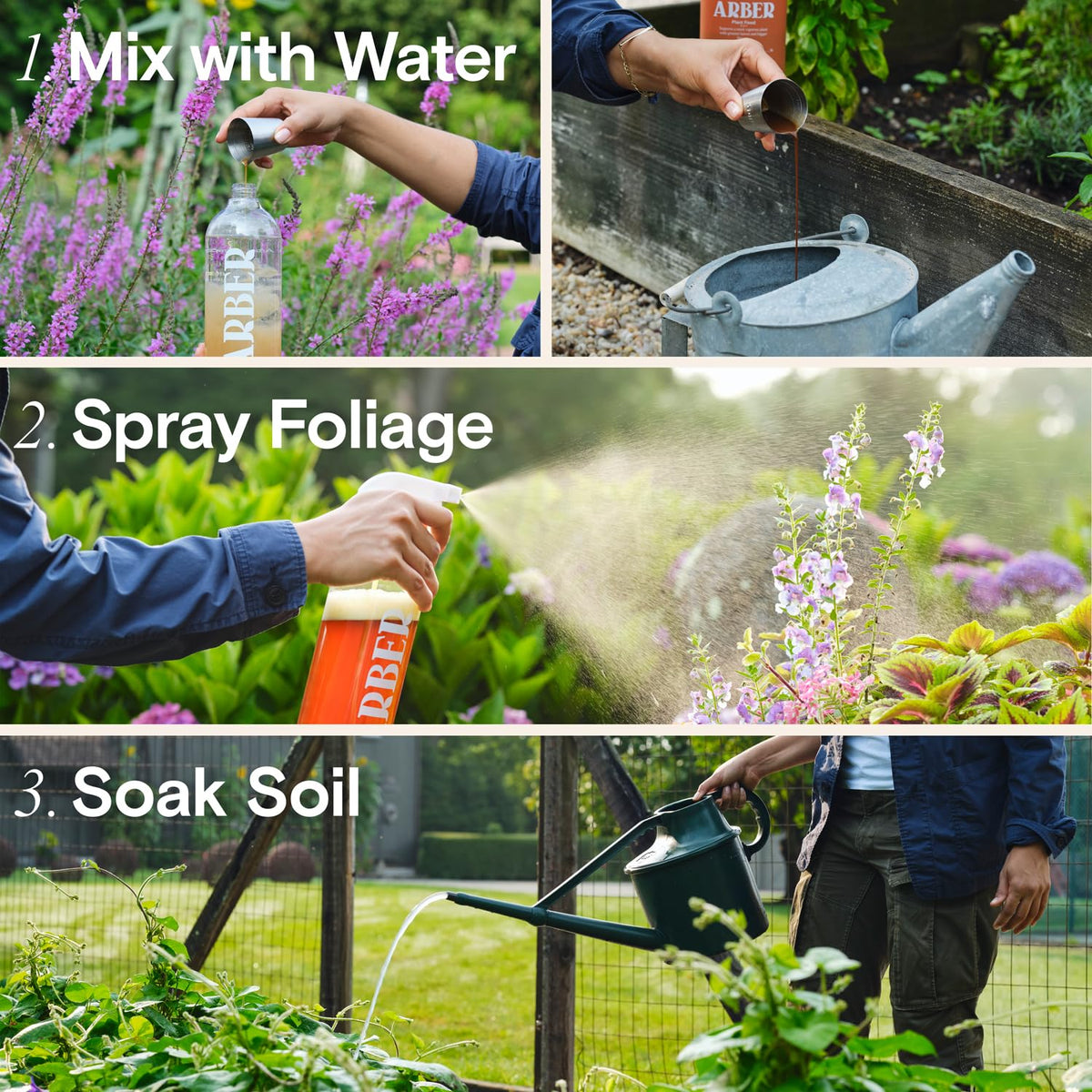 ARBER Organic Insecticide quick spot treatment for planters.