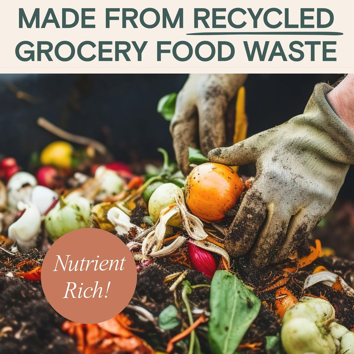 ARBER Organic Plant Food organic certification seal reassures safe gardening.