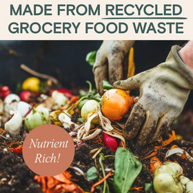ARBER Organic Plant Food organic certification seal reassures safe gardening.