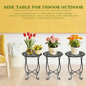 Arbuxzuy multipurpose stand supports pots and small decor items