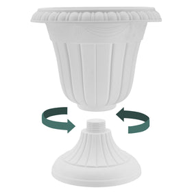 Durable plastic construction from Arcadia resists weather and UV.