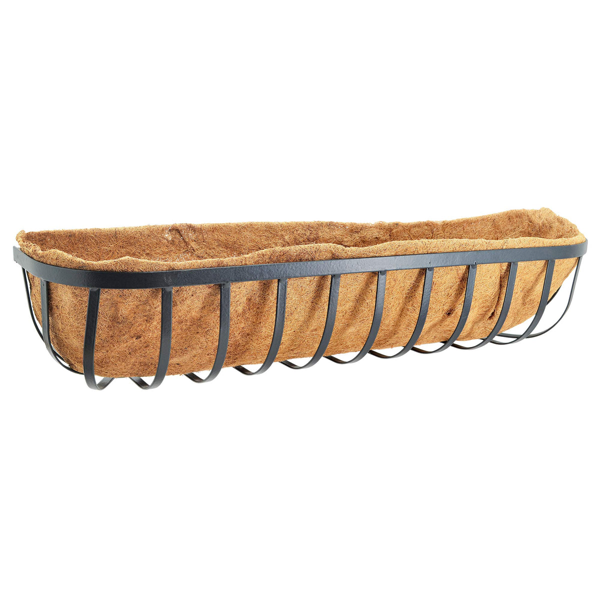 Close-up of Arcadia basket frame highlighting durable metal construction