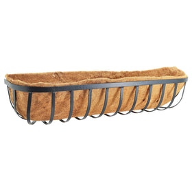 Close-up of Arcadia basket frame highlighting durable metal construction