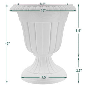 Easy assembly and wide interior for simple planting.
