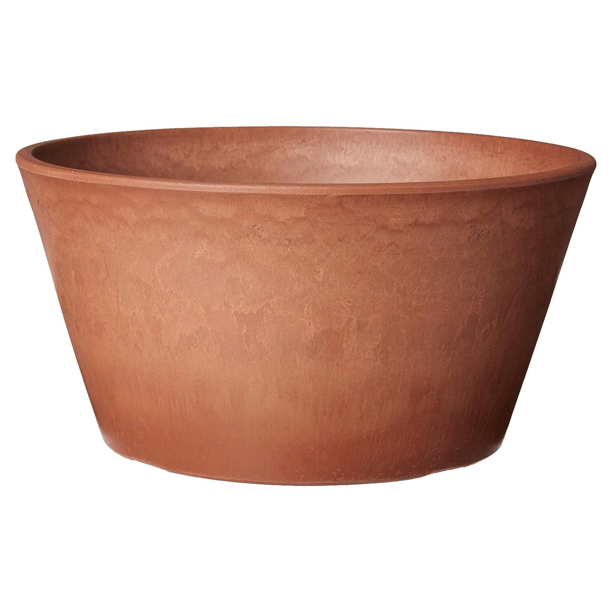 Arcadia PSW 10in bulb pan in terra cotta, drillable drainage for versatile planting.