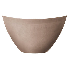PSW curved planter made from recycled materials with eco-friendly appeal