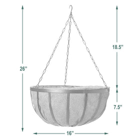 Arcadia Solstice basket ideal for patios and balconies.