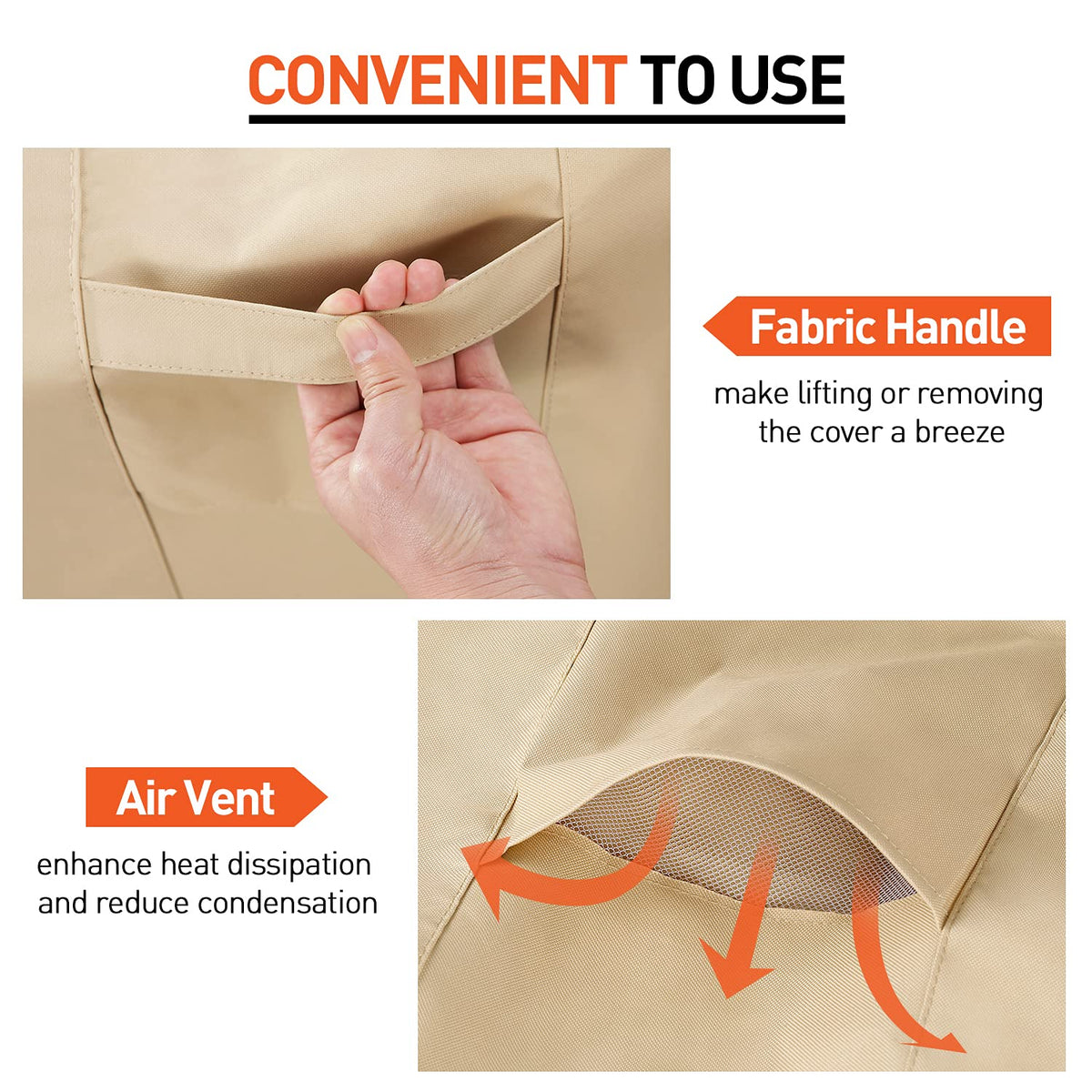 Arcedo adjustable drawstring seal ensures a snug fit