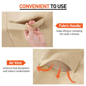 Arcedo adjustable drawstring seal ensures a snug fit