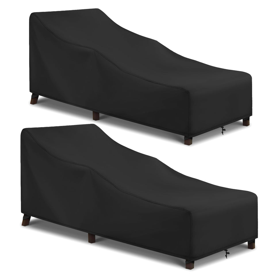 Arcedo outdoor lounge chair cover pack protecting furniture from weather conditions
