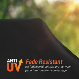 Arcedo waterproof breathable 3-layer material keeps chairs dry.