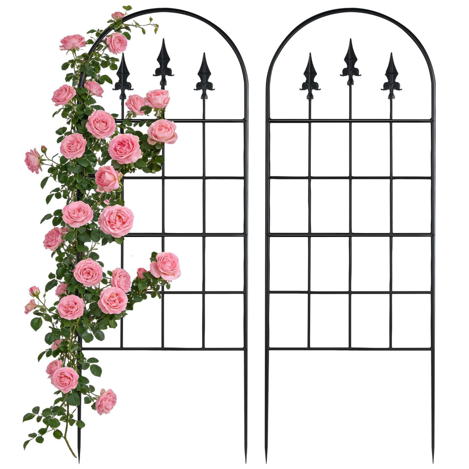 ArdeFentium 2-pack trellis panels for adjustable height in outdoor gardens.