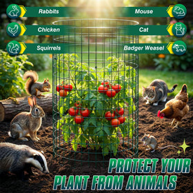 ArdeFentium easy-to-assemble cages for pots and raised beds.