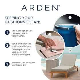 Arden earthFIBER made-in-USA finish reflects quality craftsmanship.