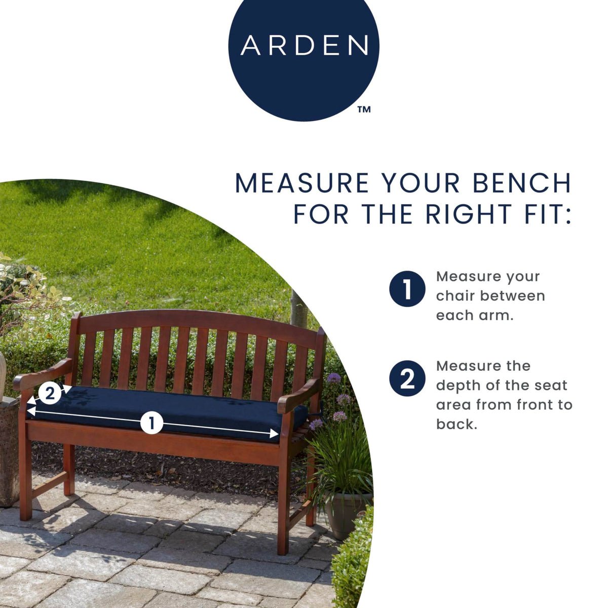 Arden earthFIBER sage-green texture front highlight for stylish outdoor décor.