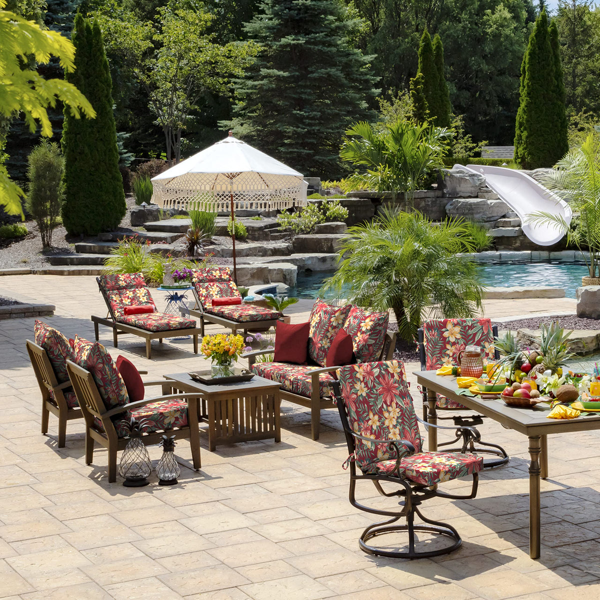 Arden Selections 2-pack outdoor pillows for versatile styling