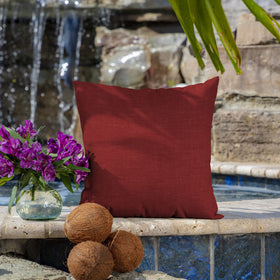 Arden Selections outdoor toss pillow rain-proof fabric resists weathering