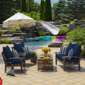 Arden Selections two-pack outdoor pillows shown together for easy styling