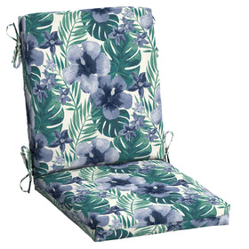 Arden Selections Salome Tropical cushion front view in fade-resistant outdoor fabric.