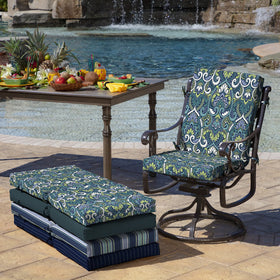 Arden Selections dimension shot shows seat 18 x 16.5 inches.