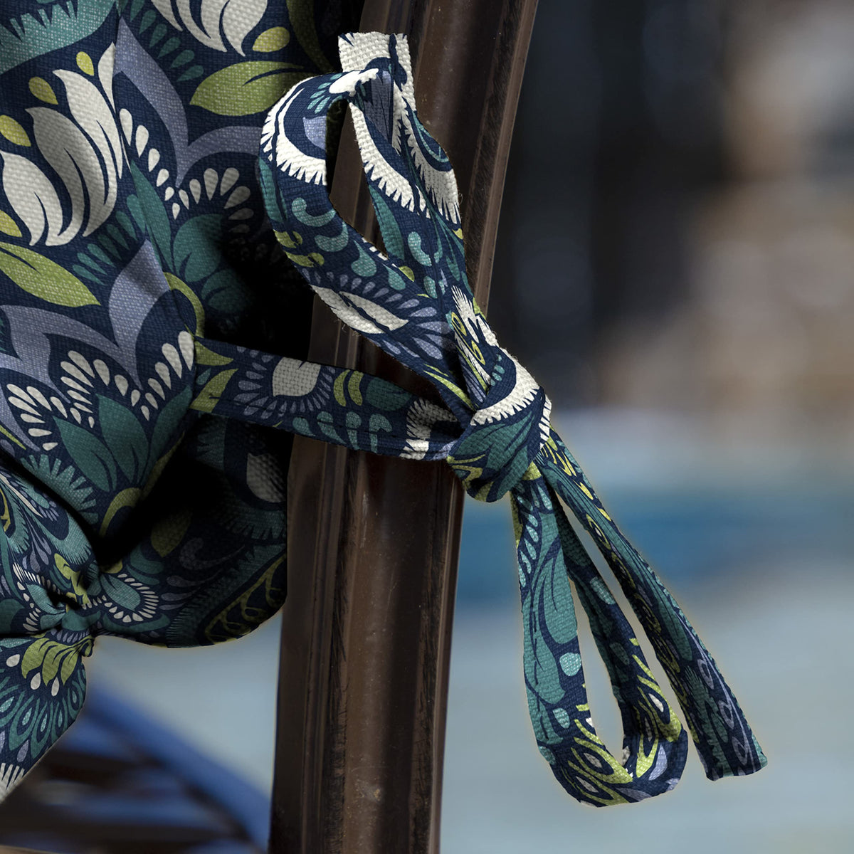 Arden Selections cushion on a sunny patio chair for style.