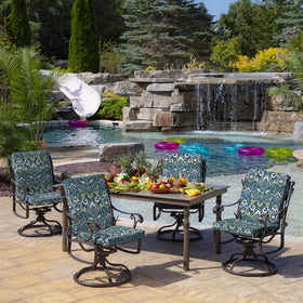 Arden Selections water-repellent treatment on fabric aids quick cleanup.