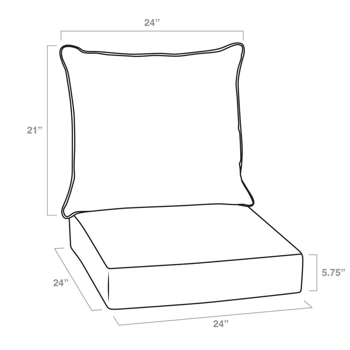 Arden Selections Sapphire Blue cushion shows fade-resistant outdoor color in sunlight