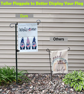 Ardier ground stake keeps the yard flag secure for seasonal displays.