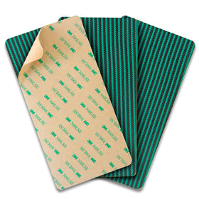 ARDILA VEELA pool cover patch close-up, 4x8 inch green patch blends with covers.