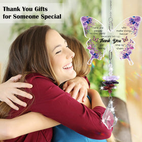 Aremdys butterfly suncatcher enhances home decor with shimmering refracted light