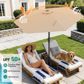 AreShark 6 sturdy ribs provide solid support and wind resistance
